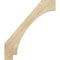 Ekena Millwork 4"W x 24"D x 28"H Imperial Rough Sawn Knee Brace, Douglas Fir BRC04X24X28IMP00RDF - alternate 3